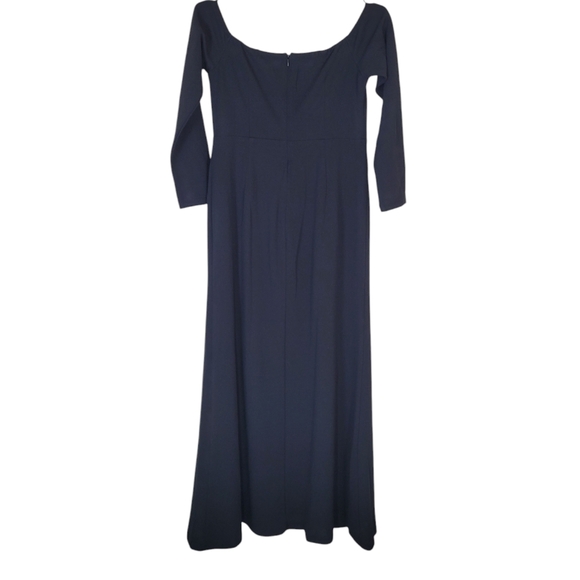 New LULU'S Black Off The Shoulder Maxi Dress Size XL - Picture 14 of 14